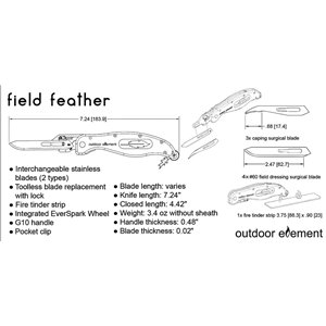 Field Feather Linerlock