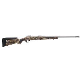 Savage Arms 57047 110 Bear Hunter 375 Ruger 31 23 Matte Stainless Steel Straight Fluted Barrel Mossy Oak BreakUp Country Fixed S