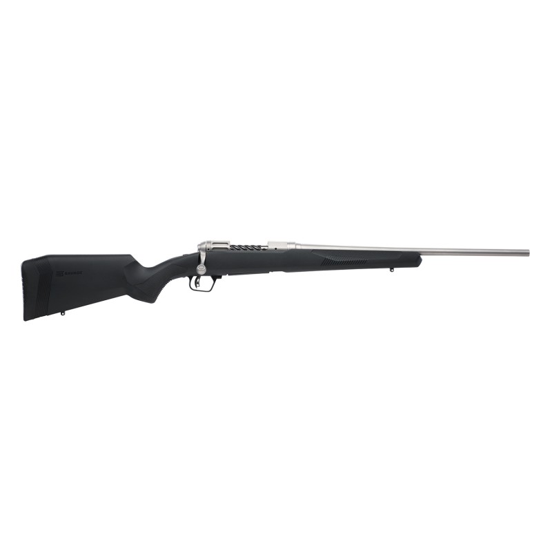 Savage Arms 57048 110 Lightweight Storm 270 Win 41 20 Matte Stainless Metal Black Synthetic Stock