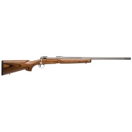 Savage Arms 18466 12 Varminter Low Profile 204 Ruger 41 Cap 26 112 Matte Stainless RecBarrel Satin Brown Stock Right Hand Full S