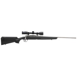 Savage Arms 57101 Axis II XP 223 Rem 41 22 Matte Stainless BarrelRec Synthetic Stock Includes Bushnell Banner 39x40mm Scope