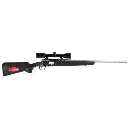 Savage Arms 57102 Axis II XP 22250 Rem 41 22 Matte Stainless BarrelRec Synthetic Stock Includes Bushnell Banner 39x40mm Scope