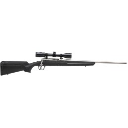 Savage Arms 57104 Axis II XP 6.5 Creedmoor 41 22 Matte Stainless BarrelRec Synthetic Stock Includes Bushnell Banner 39x40mm Scop