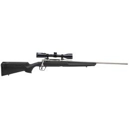 Savage Arms 57107 Axis II XP 2506 Rem 41 22 Matte Stainless BarrelRec Synthetic Stock Includes Bushnell Banner 39x40mm Scope