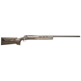 Savage Arms 18615 12 Benchrest 308 Win Caliber with 1rd Capacity 29 112 Twist Barrel Matte Stainless Metal Finish  Gray Laminate