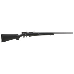 Savage Arms 19154 25 Walking Varminter 222 Rem Caliber with 41 Capacity 22 Barrel Matte Black Metal Finish  Matte Black Syntheti