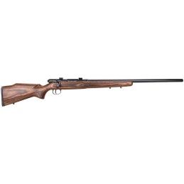 Savage Arms 19738 25 Lightweight Varminter 17 Hornet Caliber with 41 Capacity 24 Barrel Matte Black Metal Finish  Natural Brown 