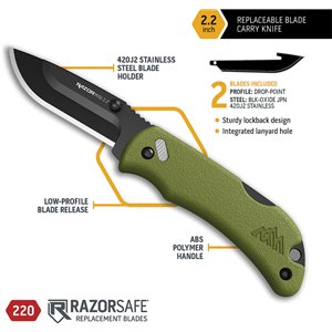 Razor Mini Lockback OD