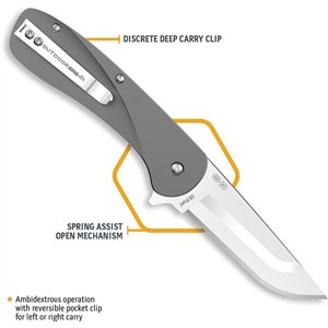 Razor VX1 Linerlock A/O Gray