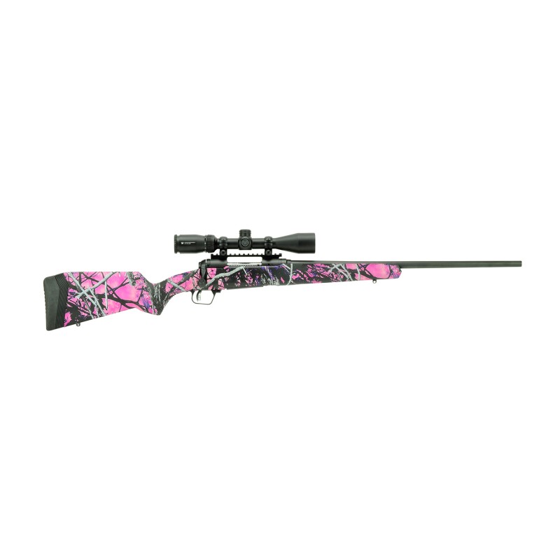 Savage Arms 57338 110 Apex Hunter XP 7mm08 Rem 41 20 Matte Black Metal Muddy Girl Synthetic Stock Vortex Crossfire II 39x40mm Sc