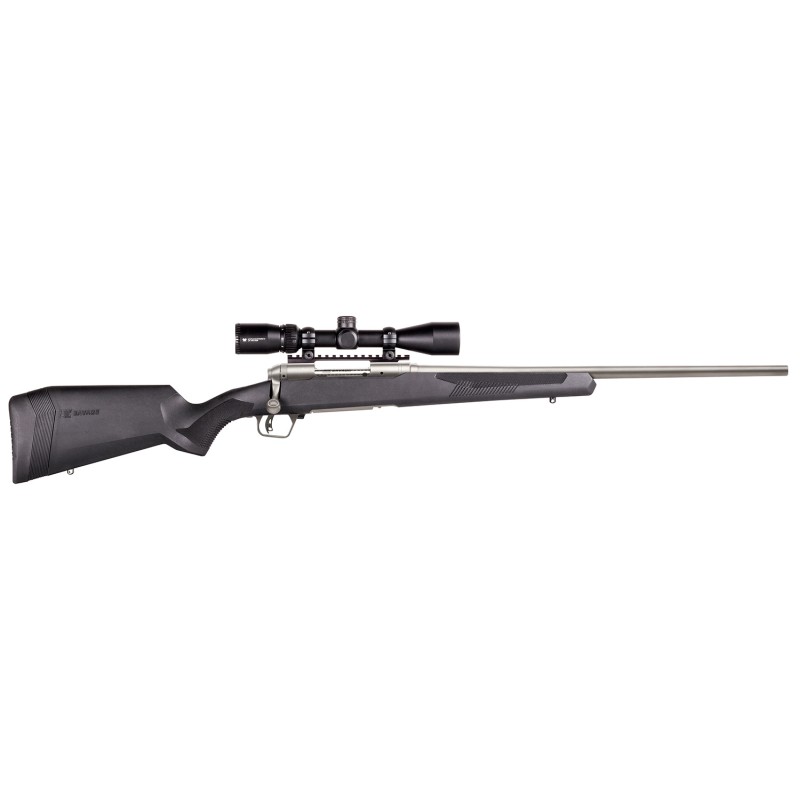 Savage Arms 57343 110 Apex Storm XP 243 Win 41 22 Matte Stainless Metal Synthetic Stock Vortex Crossfire II 39x40mm Scope