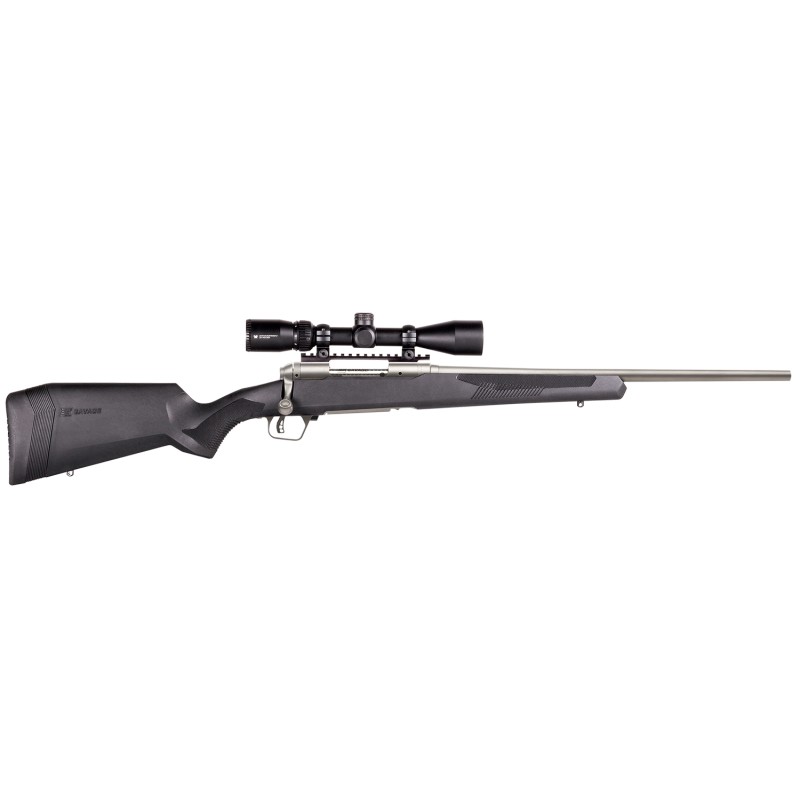 Savage Arms 57350 110 Apex Storm XP 2506 Rem 41 24 Matte Stainless Metal Synthetic Stock Vortex Crossfire II 39x40mm Scope