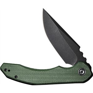 Bluetick Linerlock Green Mic