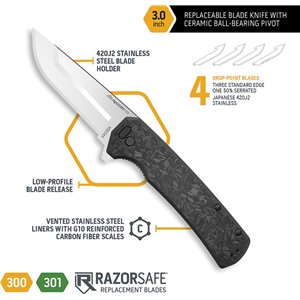 Razor VX5 Linerlock A/O CF