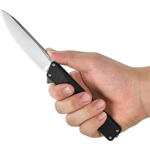 AION Linerlock Black G10