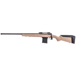 Savage Arms 57524 110 Tactical Desert 6.5 Creedmoor 101 24 Matte Black Metal Flat Dark Earth Fixed AccuStock with AccuFit Left H