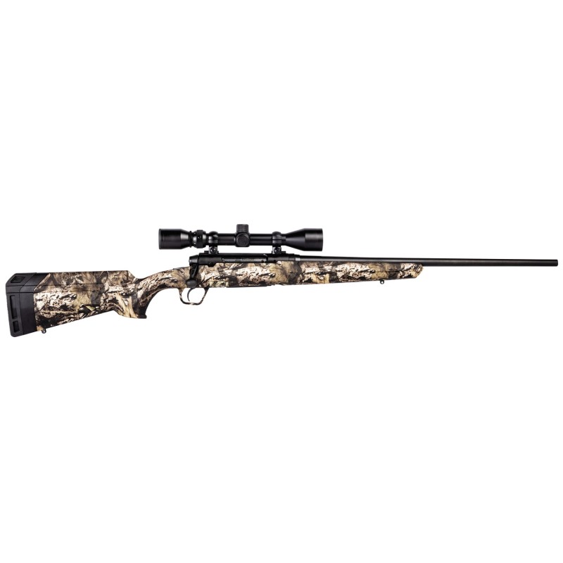 Savage Arms 57546 Axis XP 350 Legend 41 18 Matte Black BarrelRec Mossy Oak BreakUp Country Synthetic Stock Includes Weaver 39x40