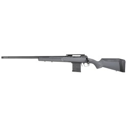 Savage Arms 57457 110 Tactical 6.5 Creedmoor 101 24 Matte Black Metal Gray Fixed AccuStock with AccuFit Left Hand