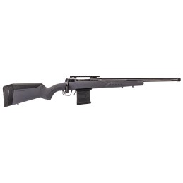 Savage Arms 57770 110 Tactical 6mm ARC 81 18 Matte Black Metal Gray Fixed AccuStock with AccuFit