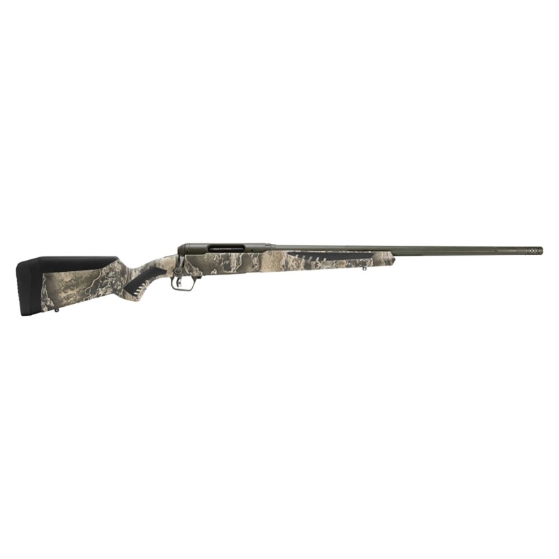 Savage Arms 57738 110 Timberline 6.5 Creedmoor 41 22 OD Green Cerakote Realtree Excape Fixed AccuStock with AccuFit