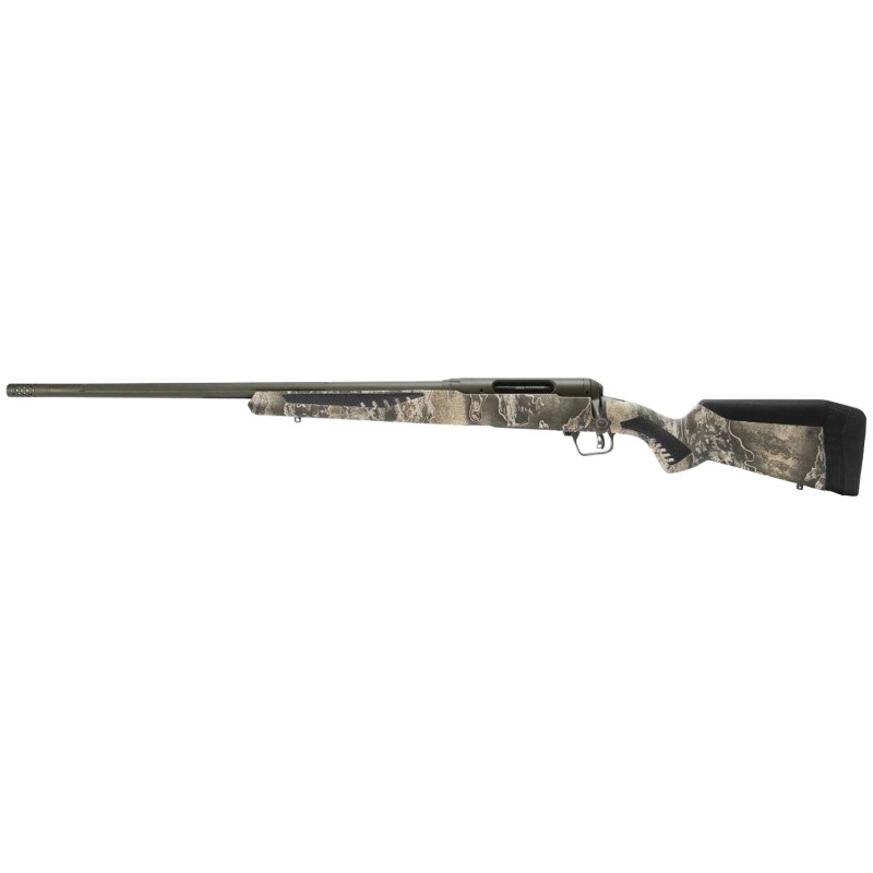 Savage Arms 57760 110 Timberline 280 Ackley Improved 41 22 OD Green Cerakote Realtree Excape Fixed AccuStock with AccuFit Left H