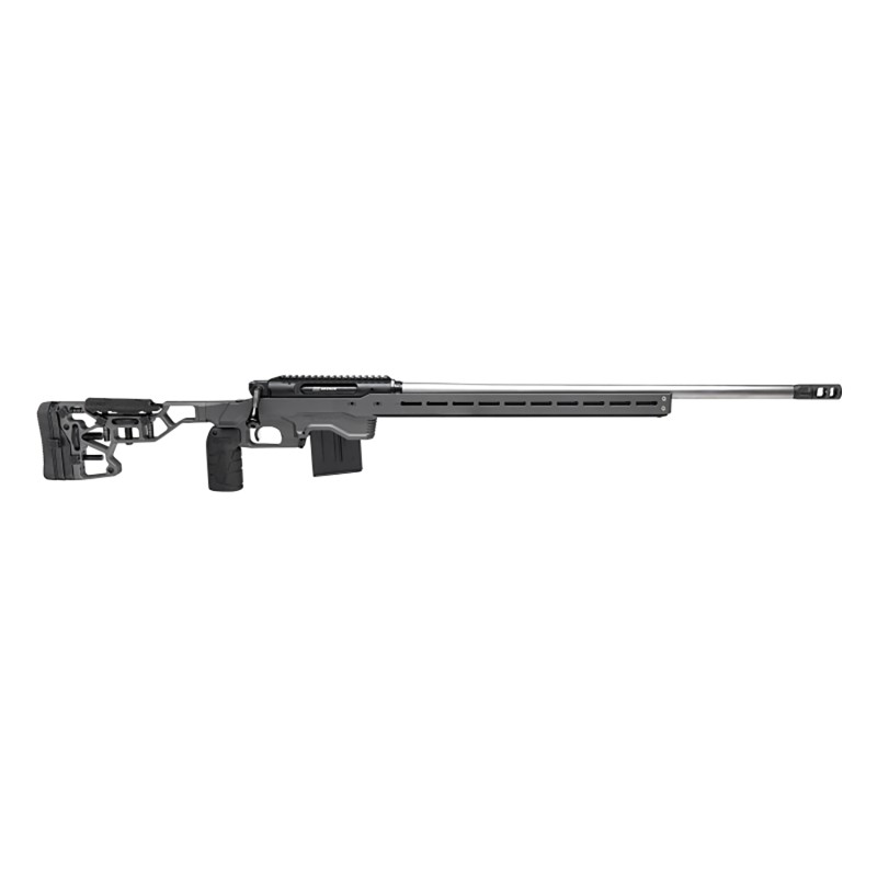 Savage Arms 57892 Impulse Elite Precision 300 Win Mag 51 30 Stainless Barrel Matte Black Nitride Rec Gray Cerakote Adjustable MD