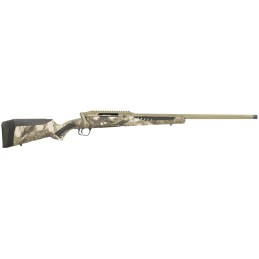 Savage Arms 58023 Impulse Big Game 243 Win 41 22 Threaded Hazel Green BarrelRec Woodland Camo AccuStock with AccuFit Includes De