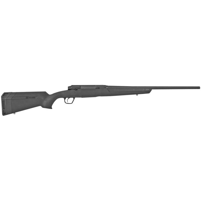 Savage Arms 58122 Axis  400 Legend 41 22 Matte Black ButtonRifled Barrel Drilled  Tapped Carbon Steel Receiver Matte Black Fixed