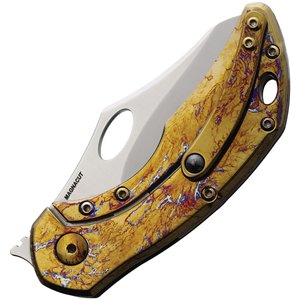 Busker Framelock Gold CF