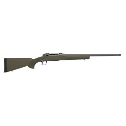 Savage Arms 58033 110 Trail Hunter 7mm08 Rem 41 22 ThreadedMedium Heavy Profile Tungsten Gray Cerakote BarrelRec OD Green Hogue 