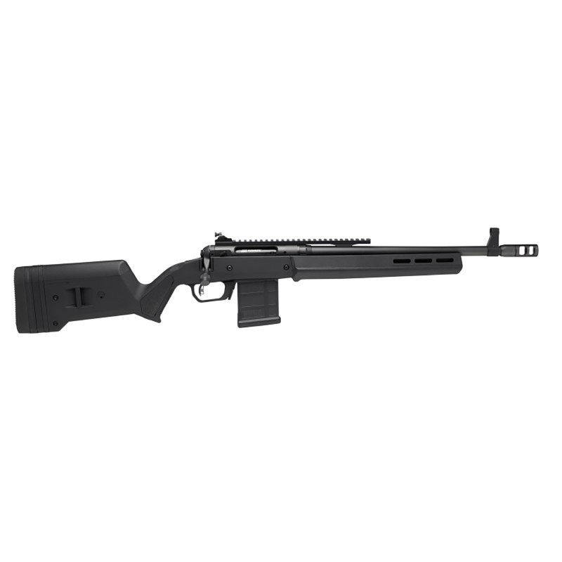 Savage Arms 58173 110 Scout Full Size 308 Win 101 16.50 Matte Black Threaded Barrel Picatinny Rail Carbon Steel Receiver Black M