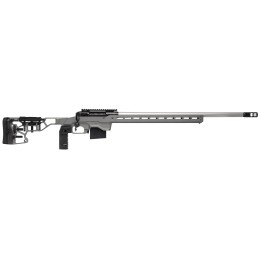 Savage Arms 57556 110 Elite Precision 308 Win 101 26 Matte Stainless Matte Black Rec Gray Cerakote Adjustable MDT ACC Aluminum C