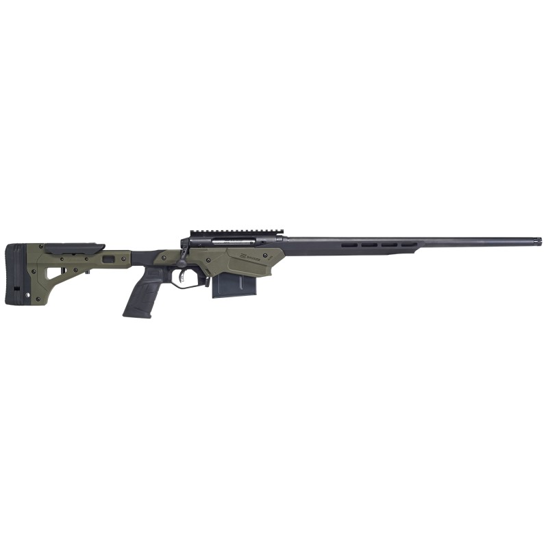 Savage Arms 57554 Axis II Precision 270 Win 51 22 Matte Black BarrelRec OD Green Adjustable MDT Aluminum Chassis Polymer Grip