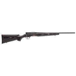 Savage Arms 96971 B.MAG Sporter 17 WSM Caliber with 81 Capacity 22 Barrel Matte Black Metal Finish  Gray Laminate Stock Right Ha