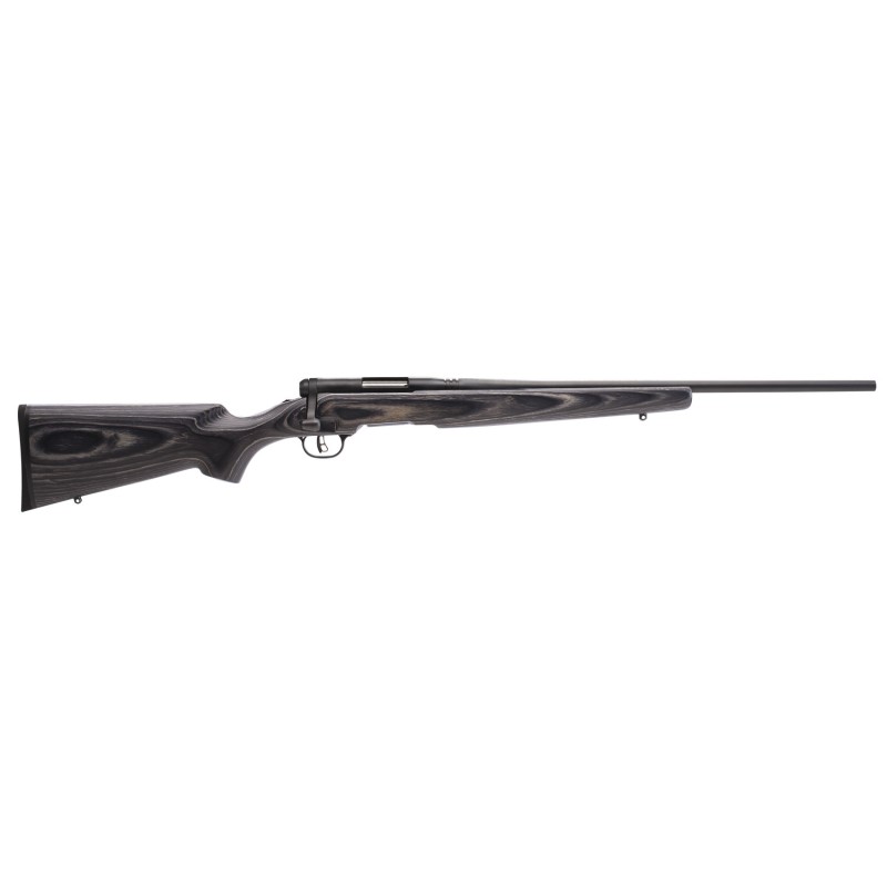 Savage Arms 96971 B.MAG Sporter 17 WSM Caliber with 81 Capacity 22 Barrel Matte Black Metal Finish  Gray Laminate Stock Right Ha