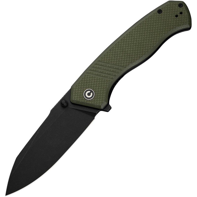 Placoid Linerlock Green G10