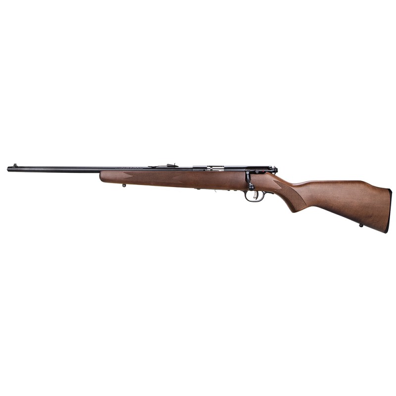 Savage Arms 50701 Mark II GL 22 LR Caliber with 101 Capacity 21 Barrel Matte Blued Metal Finish Satin Hardwood Stock  AccuTrigge