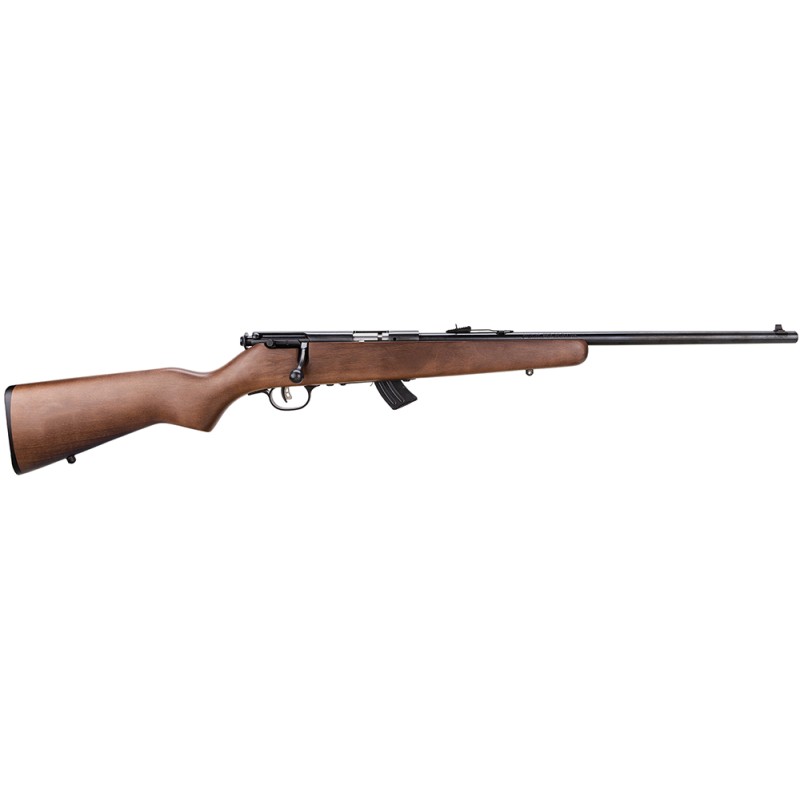 Savage Arms 60703 Mark II G Youth 22 LR 101 19 Satin Blued Button Rifled Steel Barrel Drilled  TappedSatin Blued Steel Receiver 