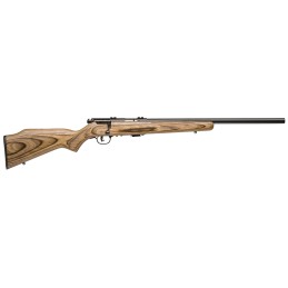 Savage Arms 25700 Mark II BV 22 LR Caliber with 51 Capacity 21 Heavy Barrel Matte Blued Metal Finish Natural Brown Laminate Stoc