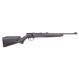 Savage Arms 70214 B22 F Compact 22 LR Caliber with 101 Capacity 18 Barrel Matte Blued Metal Finish  Matte Black Synthetic Stock 