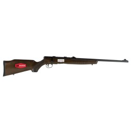 Savage Arms 70210 B22 G Full Size Bolt Action 22 LR 101 21 Barrel Matte Black Metal Finish  Satin Walnut Stock