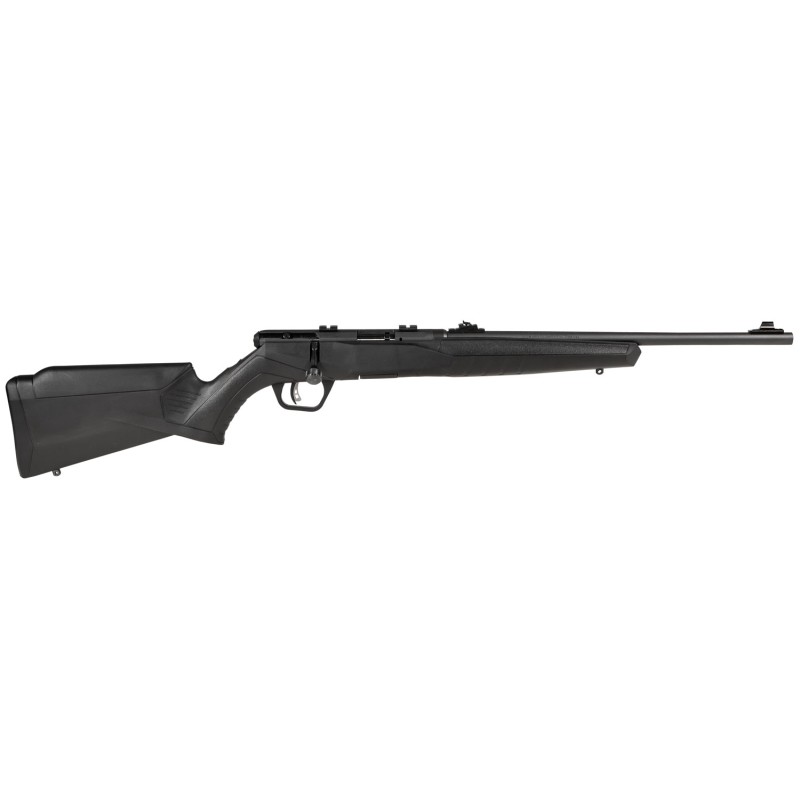 Savage Arms 70514 B22 Magnum F Compact Bolt Action 22 WMR 101 18 Barrel Matte Blued Metal Finish  Matte Black Synthetic Stock