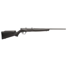 Savage Arms 70840 B17 F Bolt Action 17 HMR Caliber with 101 Capacity 21 Barrel Matte Blued Metal Finish  Matte Black Synthetic S