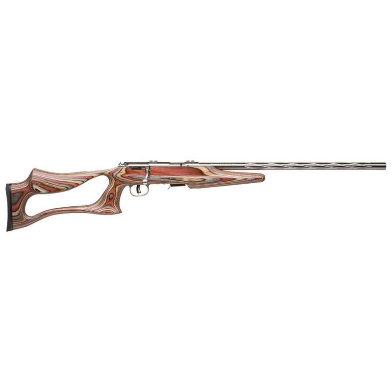 Savage Arms 92750 93 BSEV 22 WMR Caliber with 51 Capacity 21 Barrel Matte Stainless Metal Finish  Multi Laminate Stock Right Han