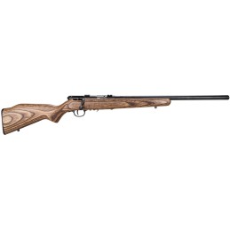 Savage Arms 96734 93R17 BV 17 HMR Caliber with 51 Capacity 21 Barrel Matte Blued Metal Finish  Natural Brown Laminate Stock Righ