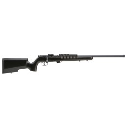 Savage Arms 96782 93R17 TRRSR 17 HMR Caliber with 51 Capacity 22 Threaded Barrel Matte Black Metal Finish  Matte Black Wood Stoc