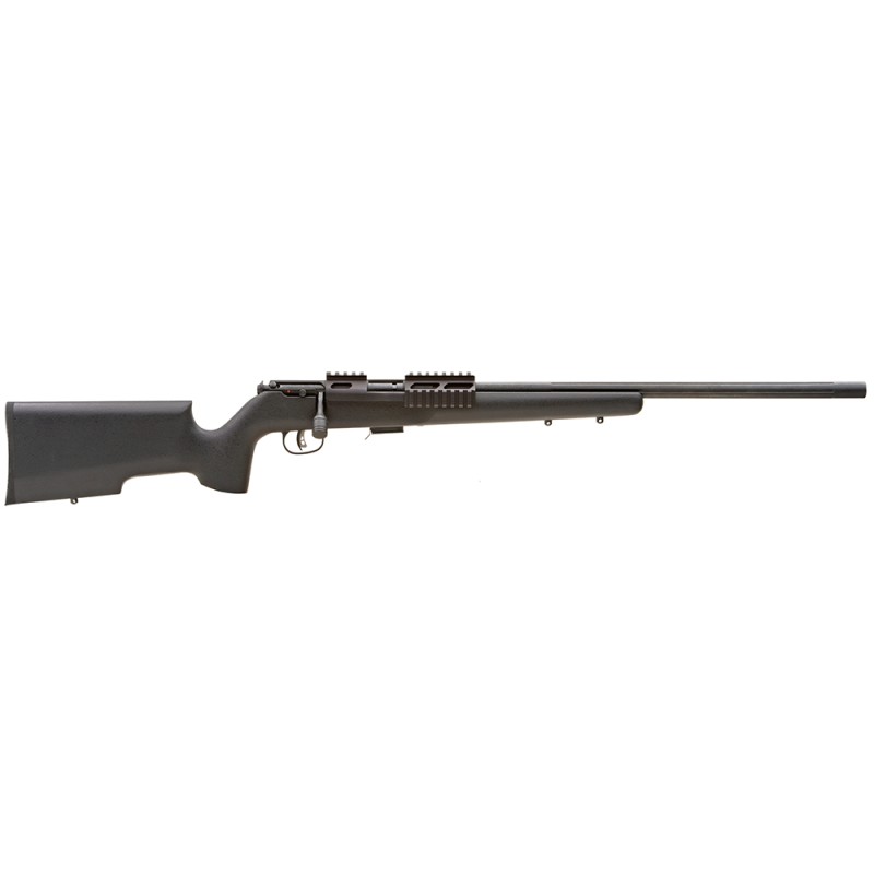 Savage Arms 25752 Mark II TRRSR 22 LR Caliber with 51 Capacity 22 Threaded Barrel Matte Black Metal Finish  Matte Black Syntheti