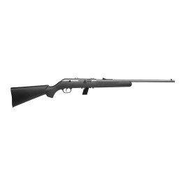 Savage Arms 31000 64 FSS 22 LR Caliber with 101 Capacity 21 Barrel Matte Stainless Metal Finish Matte Black Synthetic Stock  No 