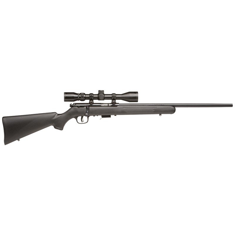 Savage Arms 91806 93 FXP 22 WMR Caliber with 51 Capacity 21 Barrel Matte Black Metal Finish  Matte Black Synthetic Stock Right H