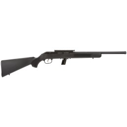 Savage Arms 45110 64 FVSR 22 LR Caliber with 101 Capacity 16.50 ThreadedHeavy Barrel Matte Blued Metal Finish Matte Black Synthe